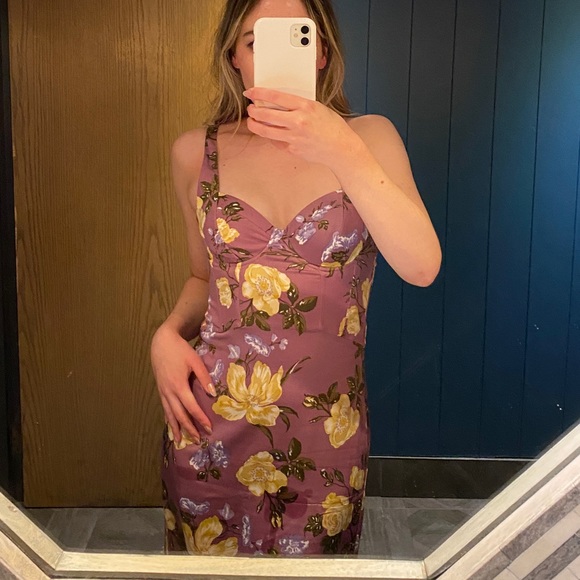 Zara Dresses & Skirts - Zara floral corset dress